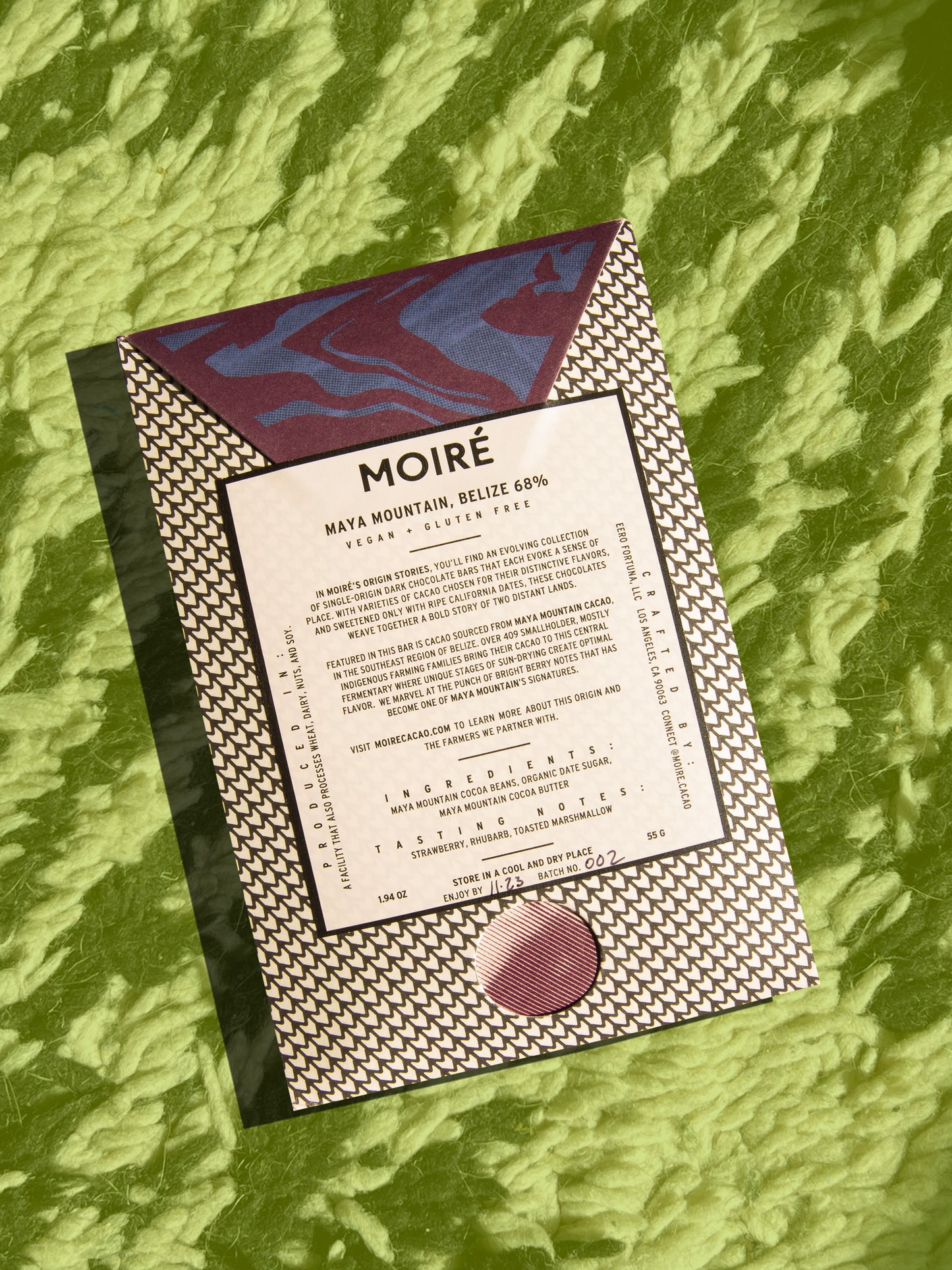 MAYA MOUNTAIN, BELIZE 68% DARK CHOCOLATE