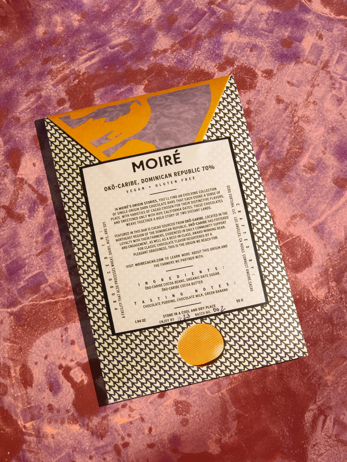 OKÖ-CARIBE, DOMINICAN REPUBLIC 70% DARK CHOCOLATE