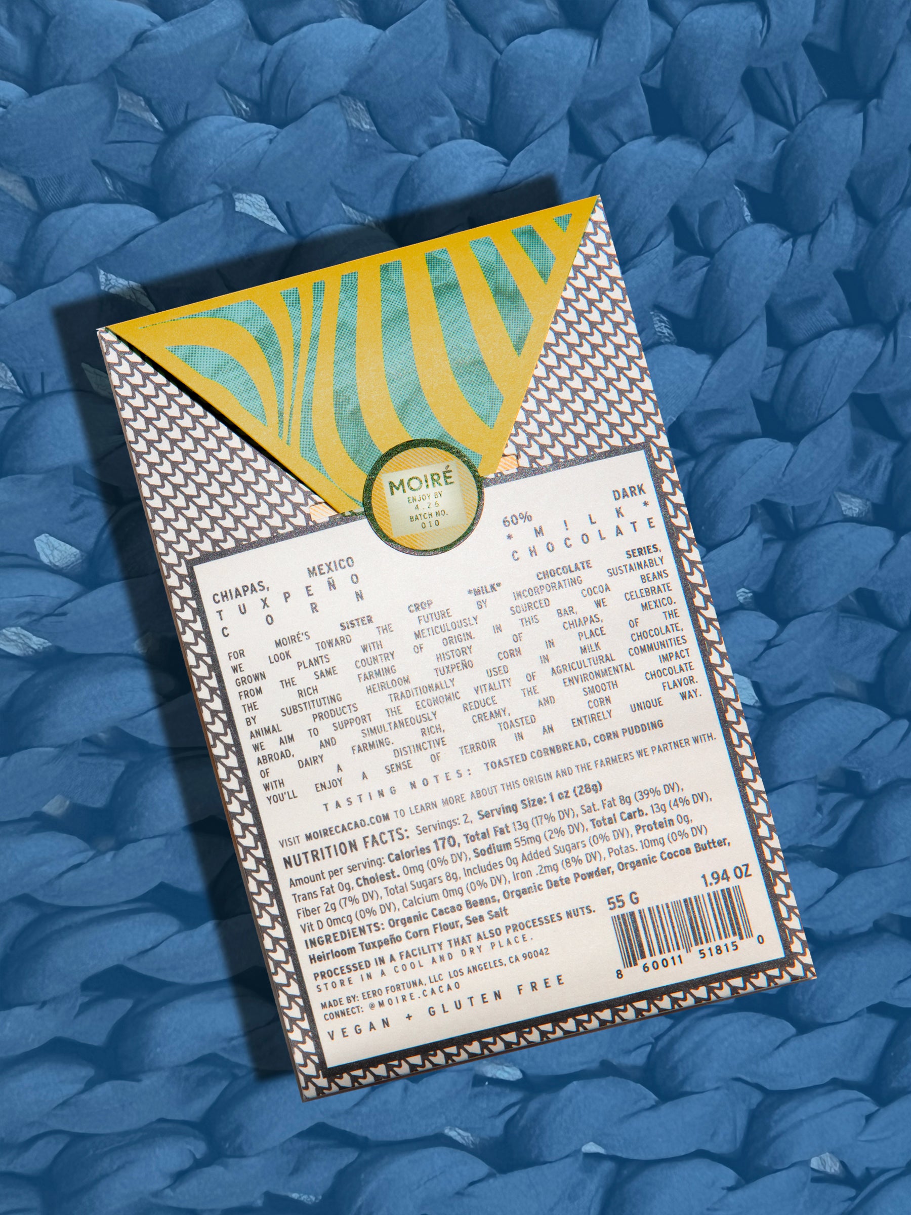 TUXPEÑO CORN *M!LK* CHOCOLATE – Moiré